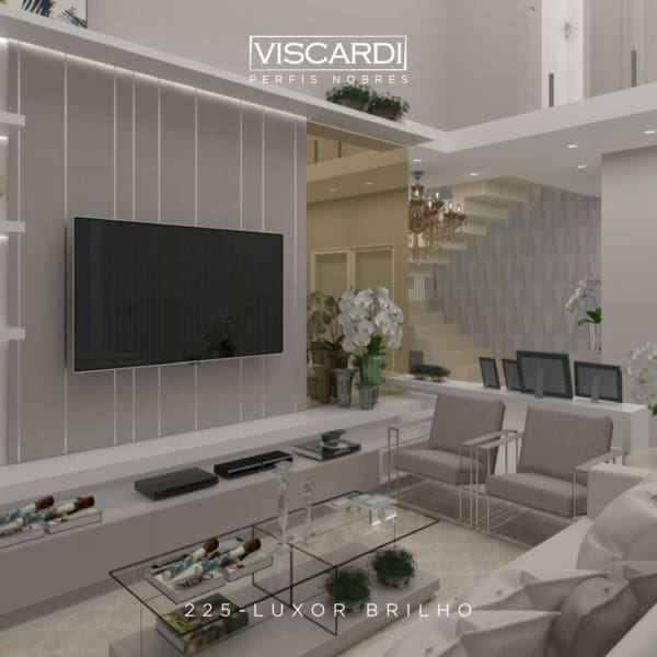 225 - PERFIL VISCARDI LUXOR BRILHO - AMBIENTE 2